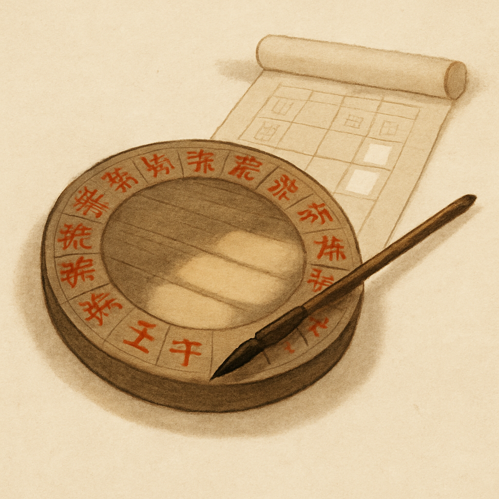 Gongmang refers to the two earthly branches left unpaired within each ten-day cycle of the sixty-stem system