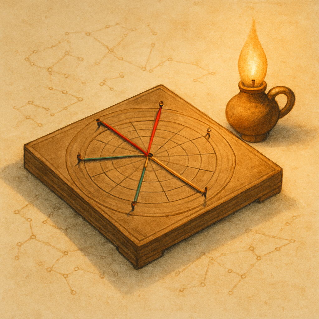 The Four Transformations (Si Hua), the core transformation system in Zi Wei Dou Shu (Purple Star astrology), beginning with Hua Lu