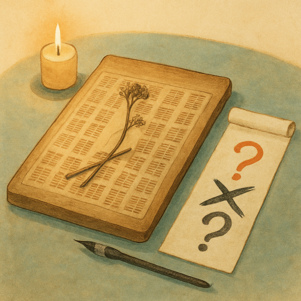A look at why repeating a question in I Ching divination can cloud the reading
